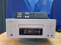 Apmly Denon RCD N7 hình thức đẹp hoạt động tốt: CD/ LINE IN và Giải mã quang 24 bit.