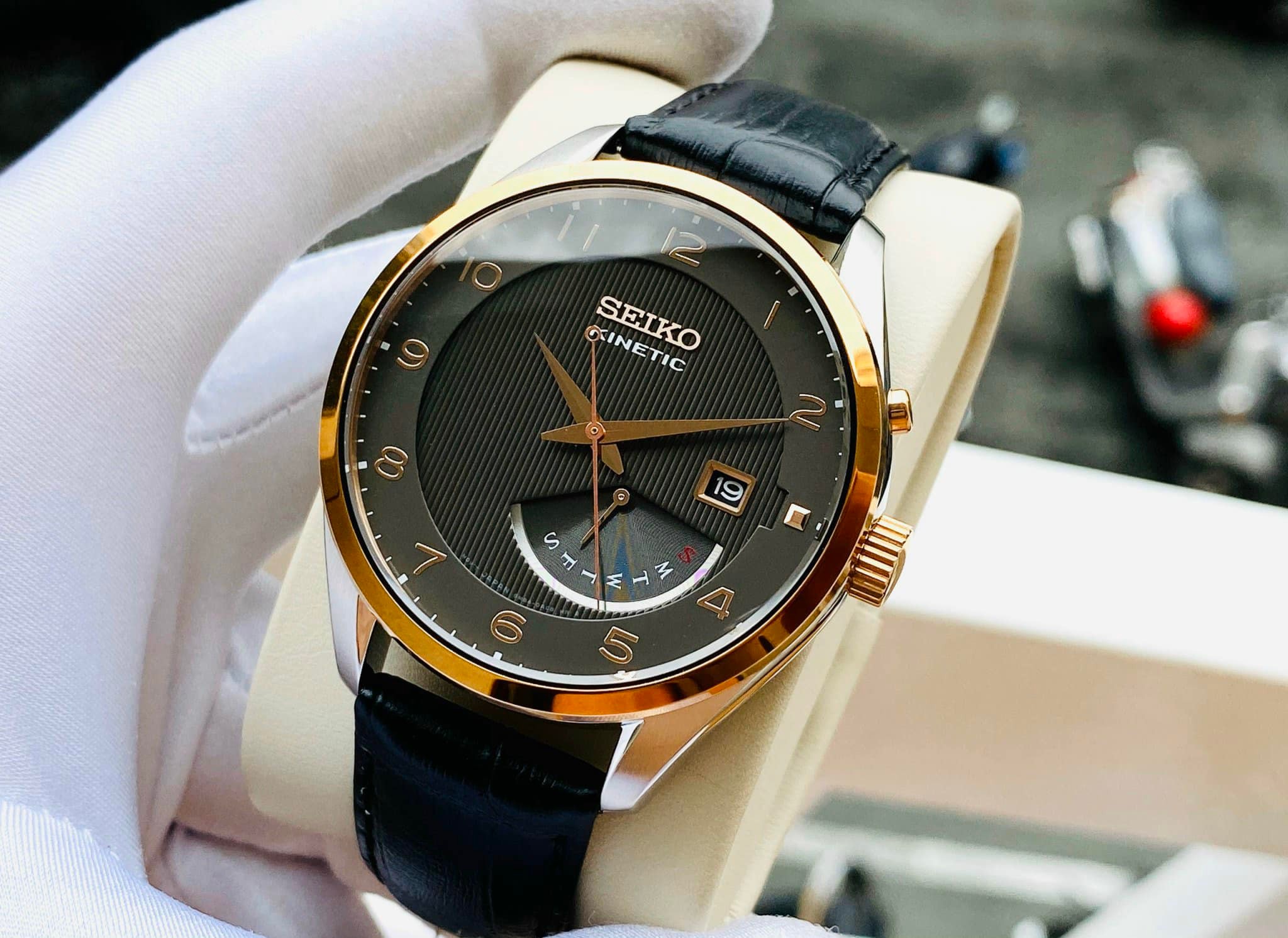 Đồng hồ nam SEIKO KINETIC SRN070P1 / 42MM