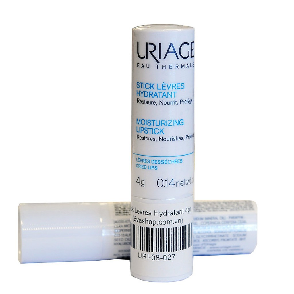 Son Uriage Stick Levers Hydratant - Son Dưỡng Môi Dưỡng Ẩm Bảo Vệ Và Tái Tạo Môi Đặc Biệt Những Vùng Bị Khô Nứt Nẻ Tổn Thương Trên Môi
