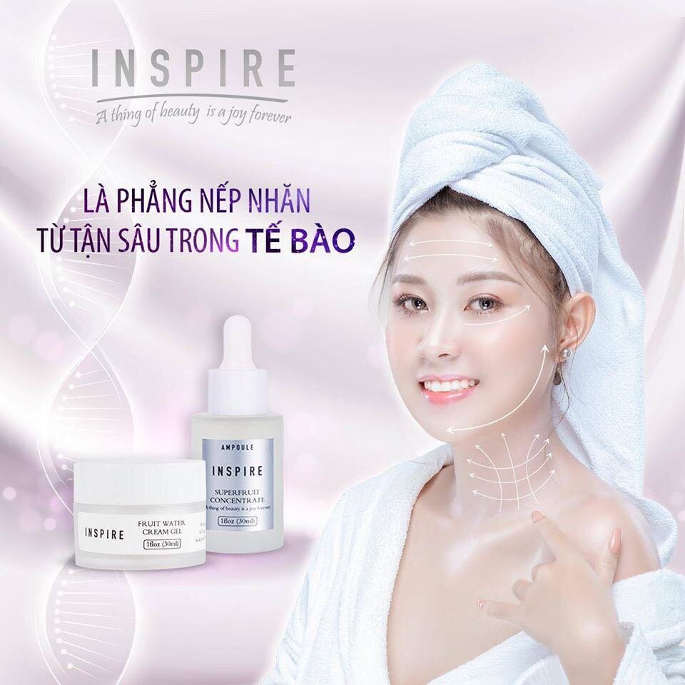 Combo Kem Gel Trái Cây - Tinh Chất Trái Cây Cô Đặc Inspire