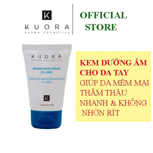 [Hcm]Kuora 5% Urea Hand Cream 50Ml