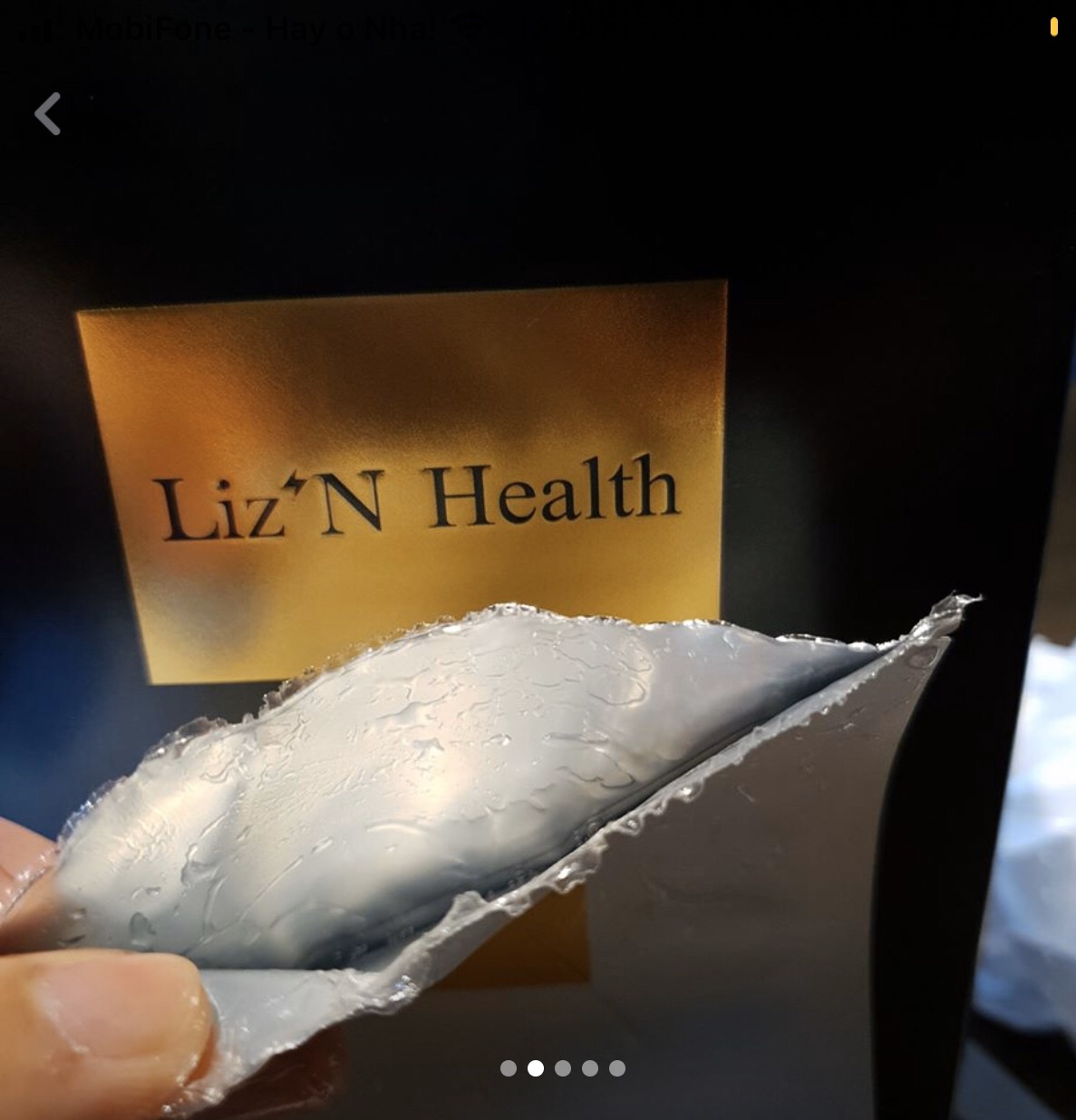 Mặt Nạ Collagen Giấy Lizn Health Mỹ 20Miếng/1Hộp