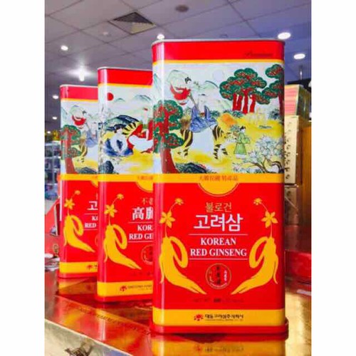 Hồng Sâm Củ Sấy Khô Daedong Hàn Quốc Loại Cao Cấp 6 Tuổi 75G Hàng 2019