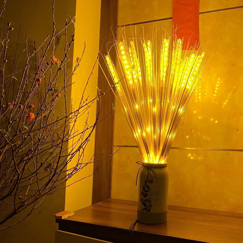 Đèn Led Bông Lúa 15 Bông - Bó 15 Bông Đèn Led Thờ Bông Lúa