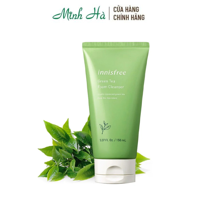 Sữa rửa mặt trà xanh Innisfree Green Tea Foam Cleanser 150ml