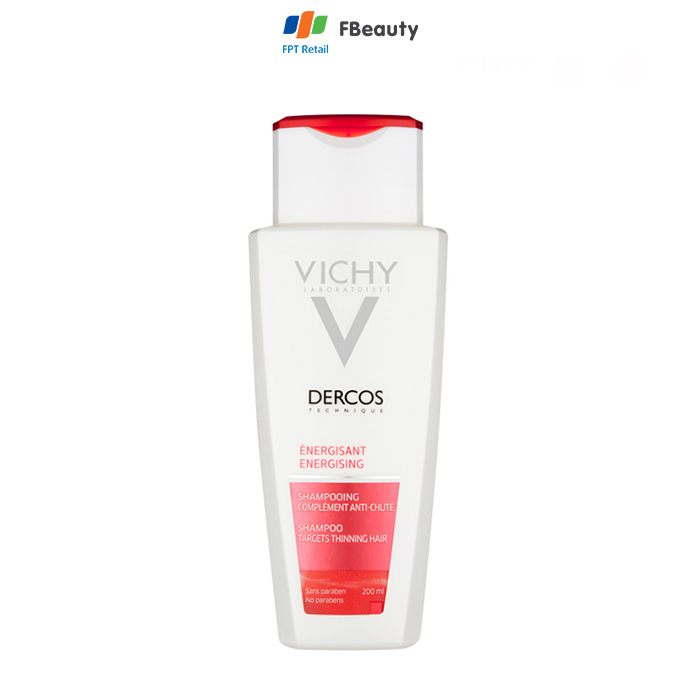 Dầu Gội Ngăn Ngừa Và Giảm Rụng Tóc Vichy Dercos Energising Shampoo Hairloss 200Ml