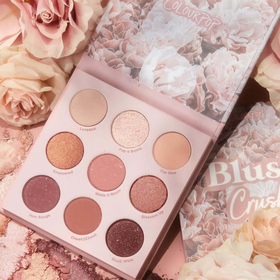 Bảng mắt Colourpop Nude Mood / Blush Crush / Making Mauves – Phấn Mắt 9 ô Colourpop – bảng mắt bảng phấn mắt