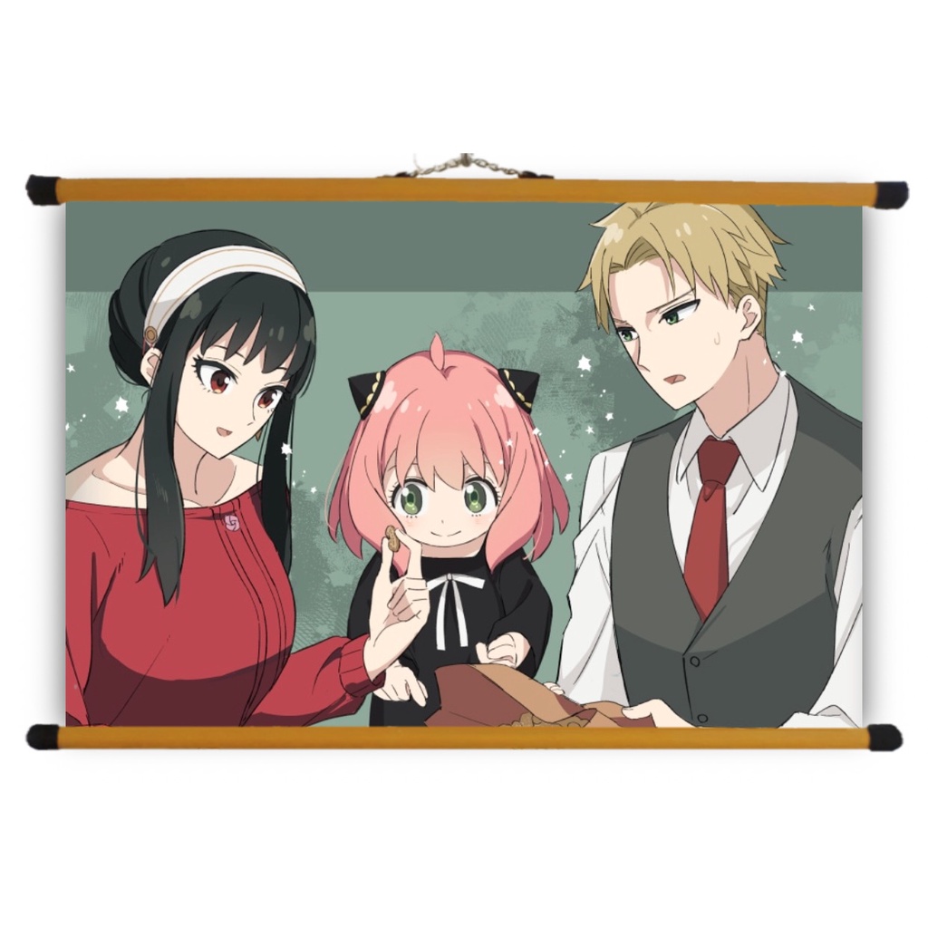 Poster Vải Anime Spy x Family (2)