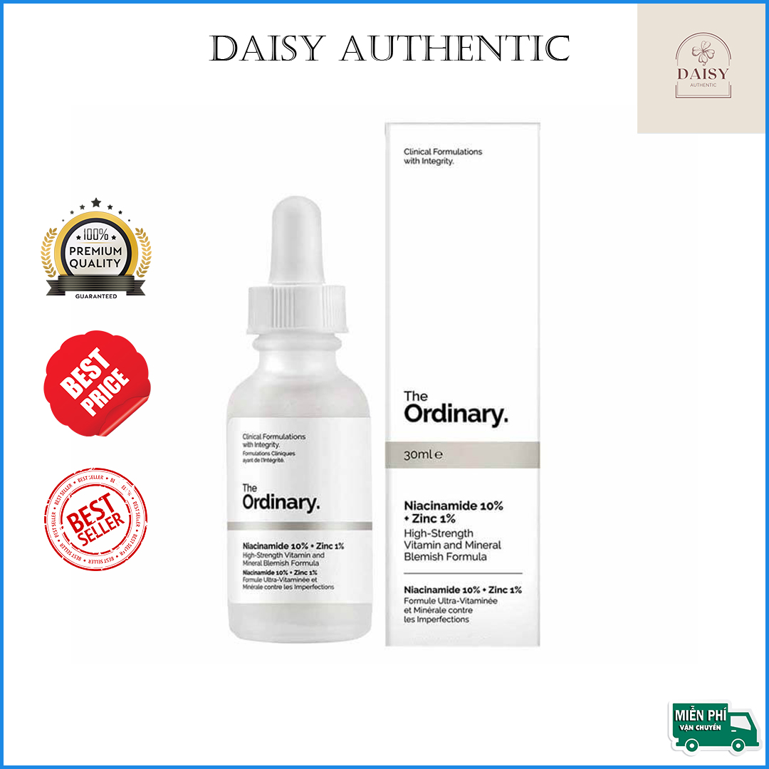 Tinh Chất Niacinamide 10% + Zinc 1% The Ordinary