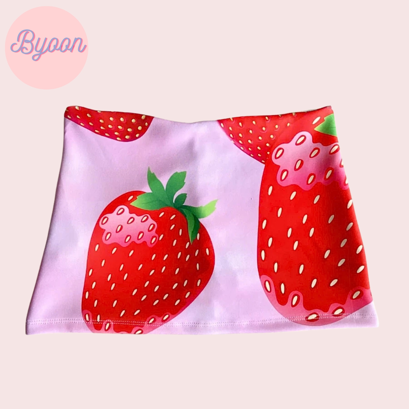 Chân Váy Nữ Cạp Trễ BYOON SAIGON Hình Mùa Hè Dễ Thương C965