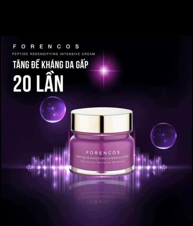 [HCM]KEM DƯỠNG TRẮNG DA BAN ĐÊM FORENCOS PEPTIDE REDENSIFYING INTENSIVE CREAM