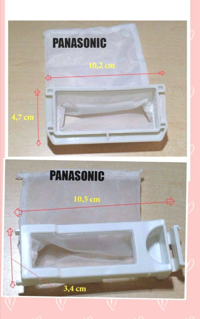 combo túi lọc rác máy giặt Panasonic 7kg / combo lưới lọc rác máy giặt panasonic 7kg