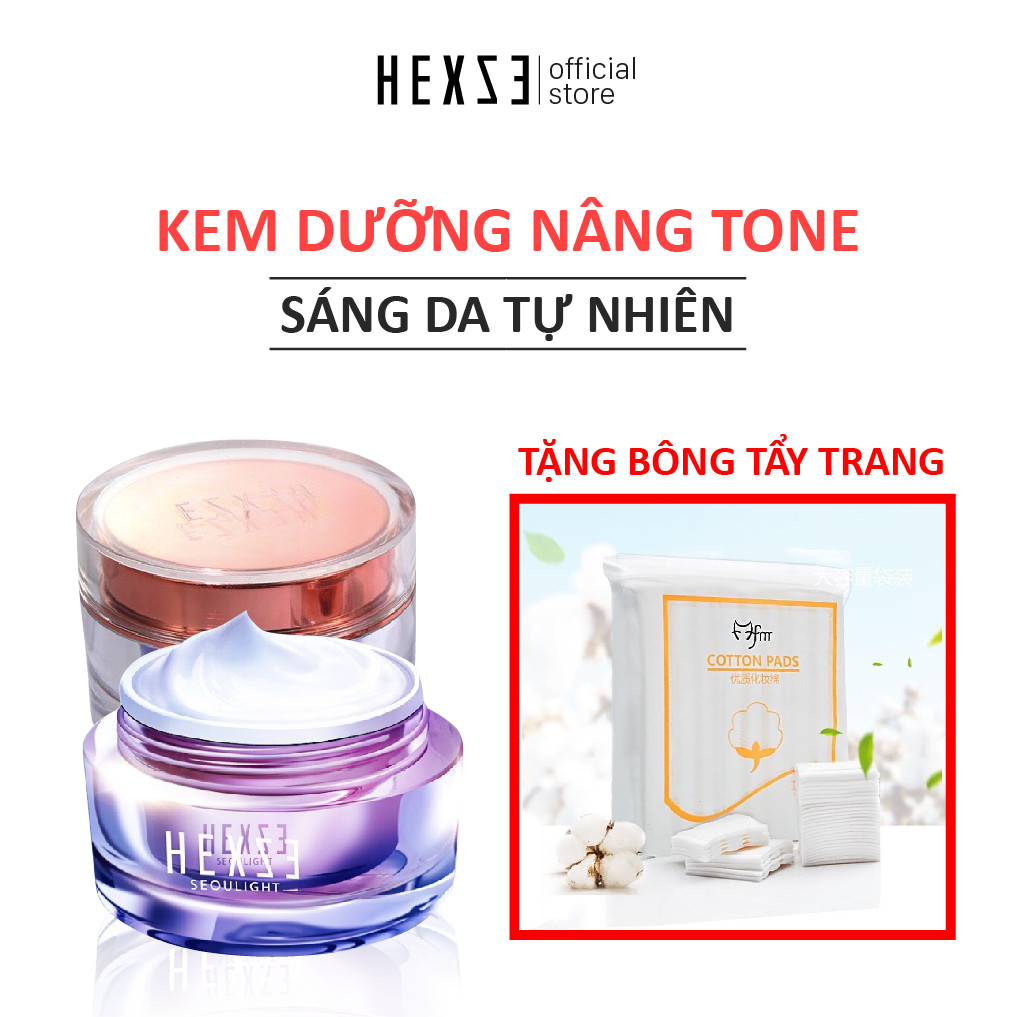 Hexze Kem Nâng Tone Dưỡng Trăng Tức Thì Dành Cho Nàng Lười