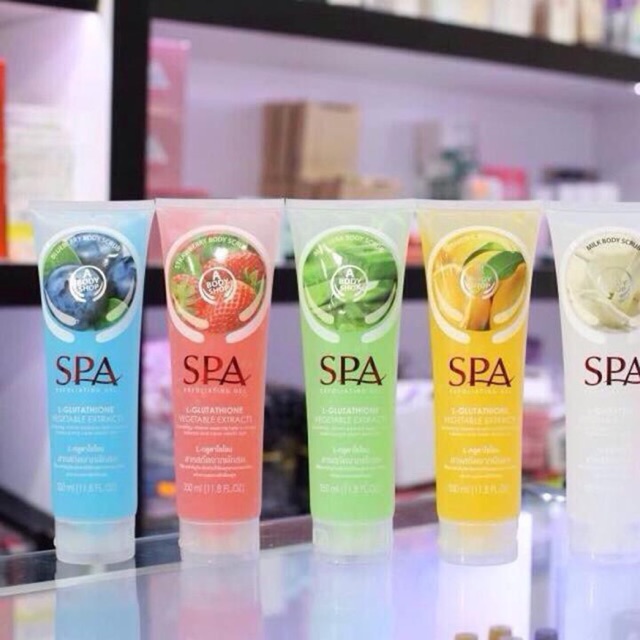 Tẩy Da Chết Hoa Quả Spa Chai To