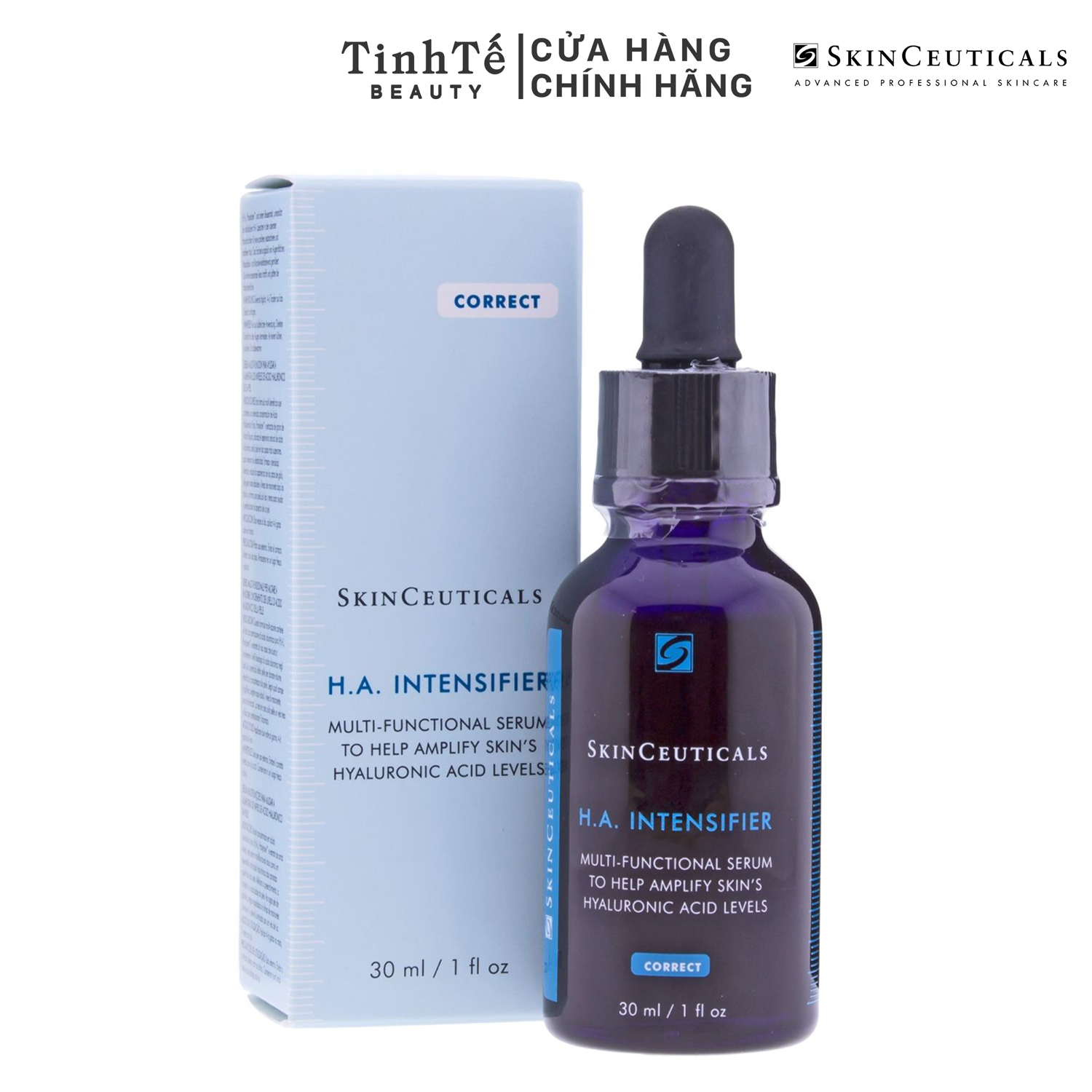 Tinh Chất Chuyên Biệt Skinceuticals H.a. Intensifier Hỗ Trợ Tăng Cường Hàm Lượng Hyaluronic Acid Trong Da Giúp Da Căng Mịn Bóng Mượt Và Săn Chắc 30Ml