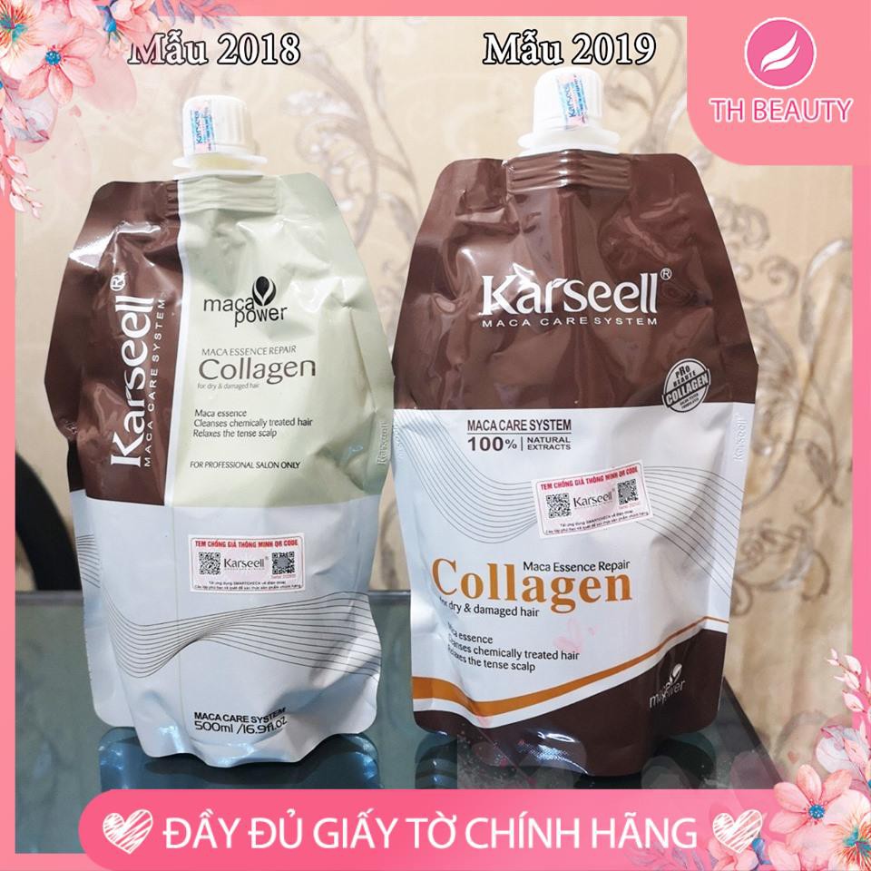 [Hcm][Chính Hãng] Ủ Tóc Cao Cấp Collagen Karseell Dưỡng Tóc Suôn Mượt