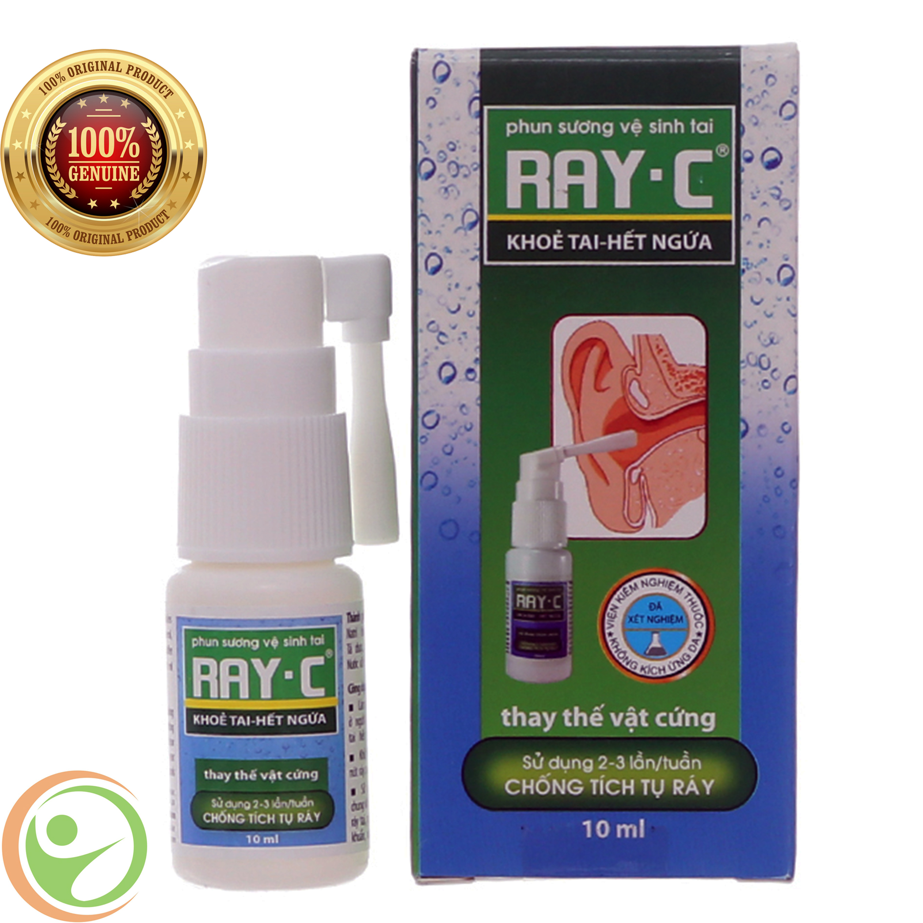 Ray - C Chai 10Ml Dung Dịch Phun Sương Vệ Sinh Tai