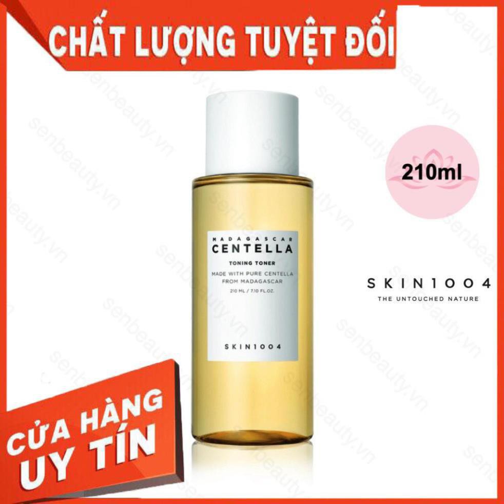 [Hcm][Freeship] Toner Nước Hoa Hồng Chiết Xuất Rau Má Sạch Mụn Dưỡng Trắng Madagascar Centella Toning 210Ml Chính Hãng