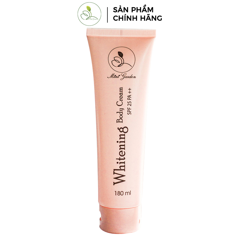 Kem dưỡng toàn thân MiniGarden Whitening Body Cream SPF 25 PA ++ dưỡng làn da sáng hồng PV1007