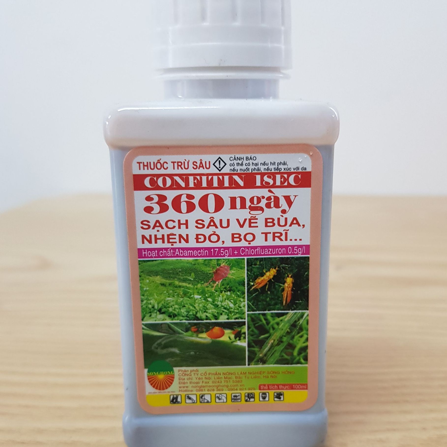 thuốc trừ sâu sinh học 360 ngày chai 100ml : thuốc trừ nhện đỏ thuốc bọ trĩ thuốc diệt sâu vẽ bùa di