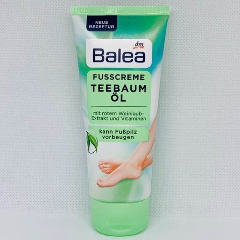 Kem Dưỡng Da Chân Tinh Dầu Trà Balea 100 Ml Chất Lượng Đảm Bảo An Toàn Đến Sức Khỏe Người Sử Dụng Cam Kết Hàng Đúng Mô Tả