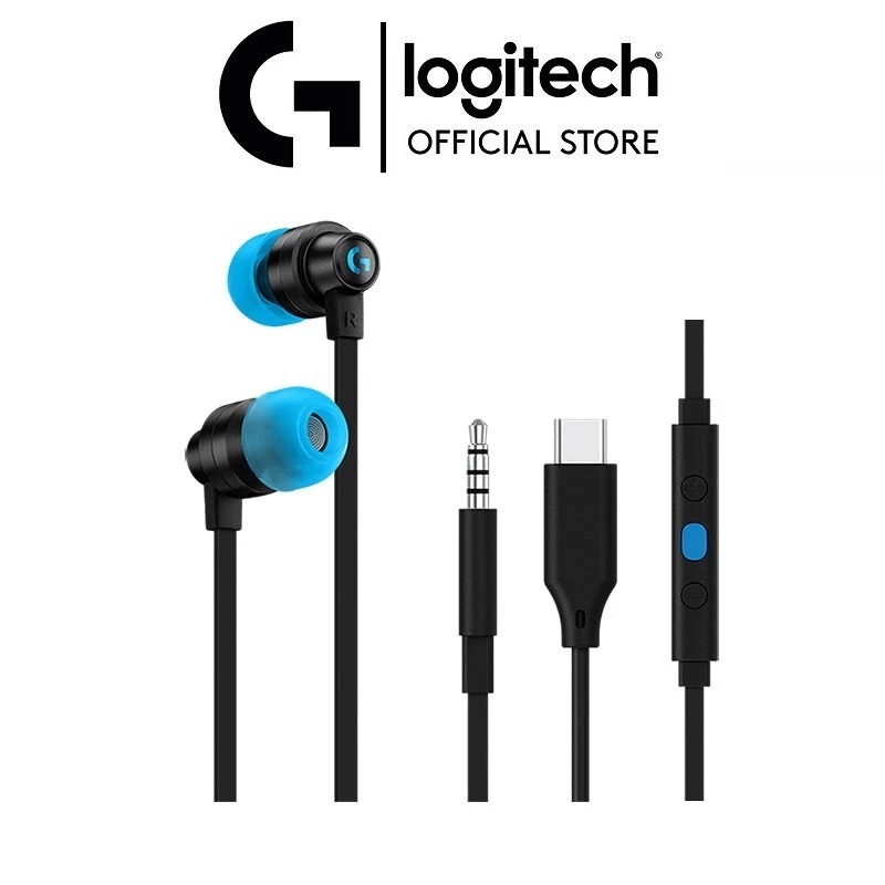 Tai nghe gaming in-ear Logitech G333 - Dual Drivers Jack 3.5mm Mic