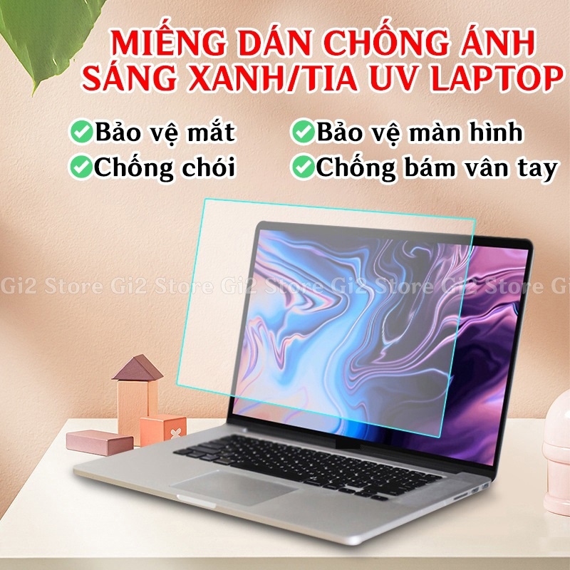 Miếng dán màn hình Laptop Anti Blue Light chống ánh sáng xanh dành cho máy tính 14 inch