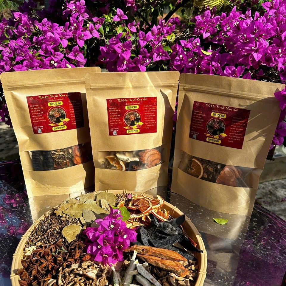 Gói Xông Tẩy Uế - Chiêu Tài - Xả Phong Long - Khử Uế Thông Quan Nhà Cửa