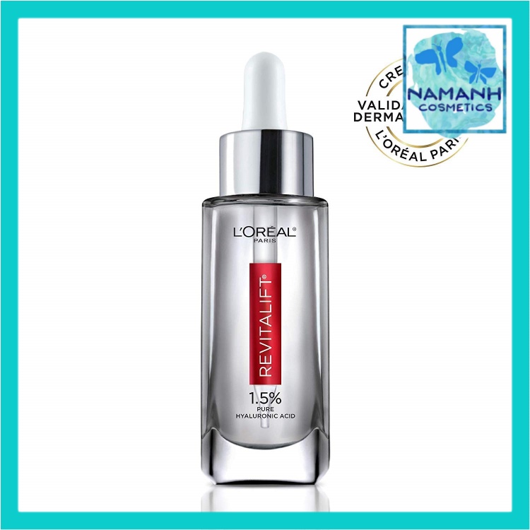 Serum Dưỡng Ẩm Chống Lão Hóa L’oreal Paris Revitalift Derm Intensives 1.5% Pure Hyaluronic Acid Anti - Aging Face