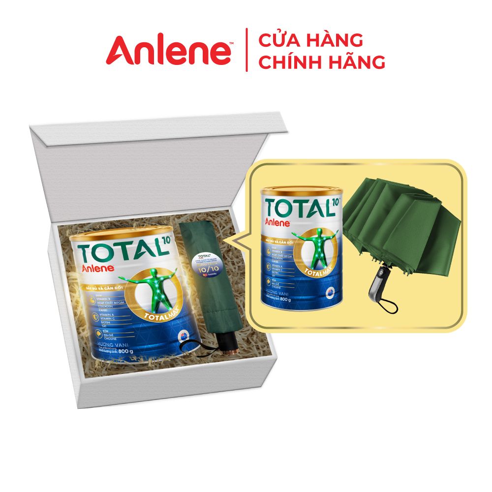 [Voucher giảm đến 26%][Tặng 1 chiếc dù cao cấp] Bộ quà tặng Thực phẩm dinh dưỡng bổ sung Anlene Tota