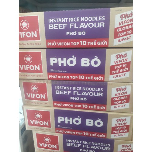 Phở Vifon 30 gói 1 thùng