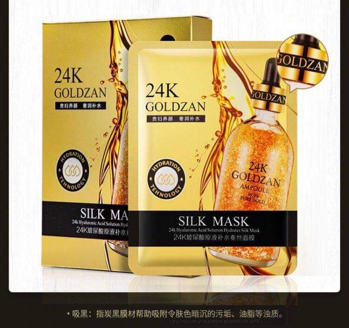 Mặt Nạ Cao Cấp Vàng 24.K Giúp Da Đẹp Len Từng Ngày