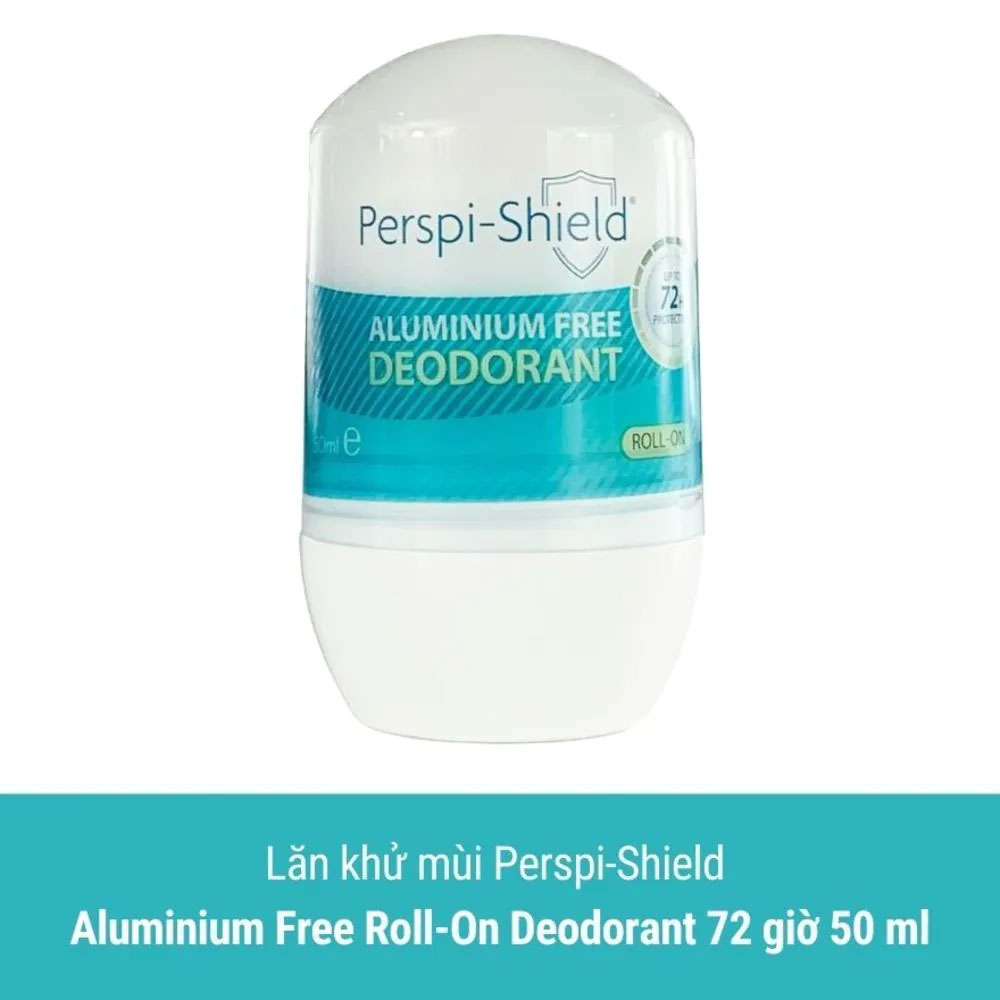 Lăn Khử Mồ Hôi Nách 72H Perspi Shield Không Chứa Muối Nhôm 50Ml Cho Da Hỗn Hợp Nhiều Mồ Hôi