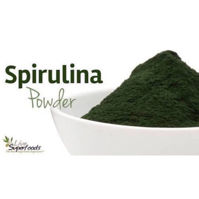 Bột Tảo Xoắn Spirulina Nhật Bản Nguyên Chất - Trắng Dasăn Chắc Chống Lão Hoá (50Gr~100Gr)