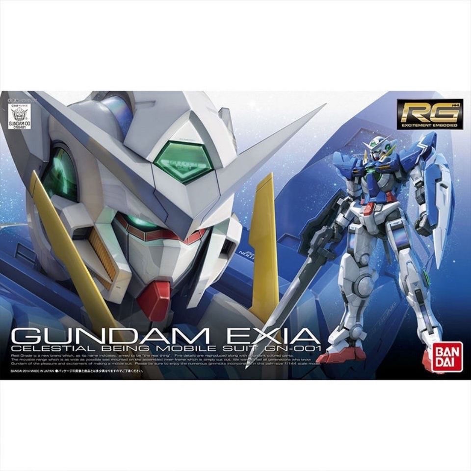 BANDAI RG 1/144 Gundam 00 Noh Angel EXIA Gundam Assembled Model