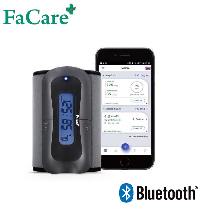 Máy Đo Huyết Áp Bắp Tay Facare Fc - P188 (Td - 3140) Bluetooth