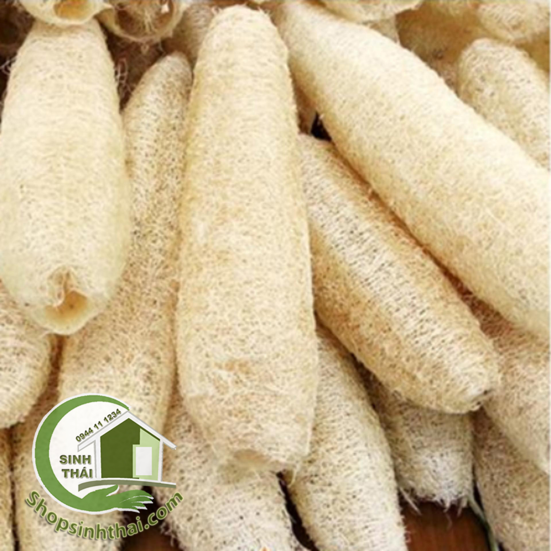 [HCM]Bông tắm xơ mướp - quả mướp khô