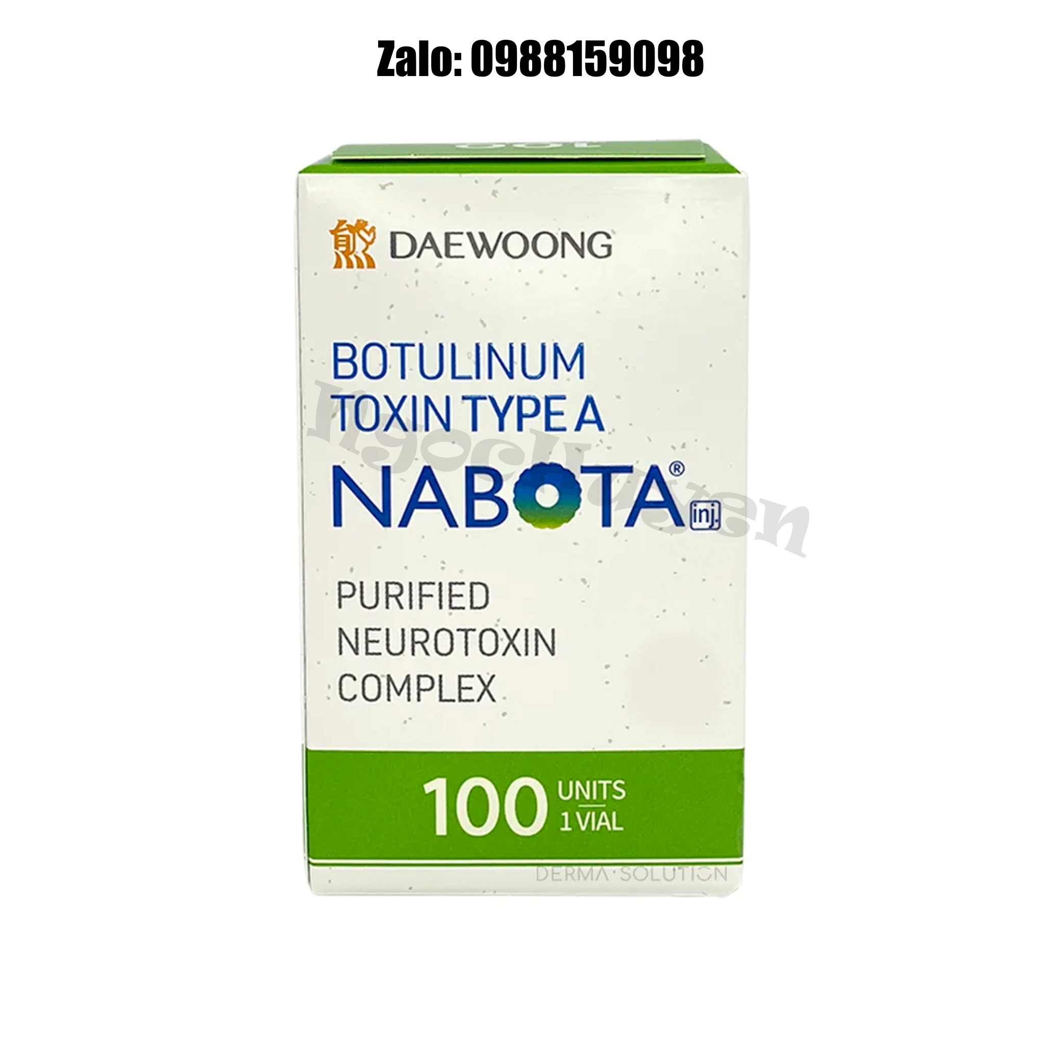 Botox Nabota 100Units - Botox100 - Botox Hàn Quốc - Botox Chính Hãng - Thon gọn hàm