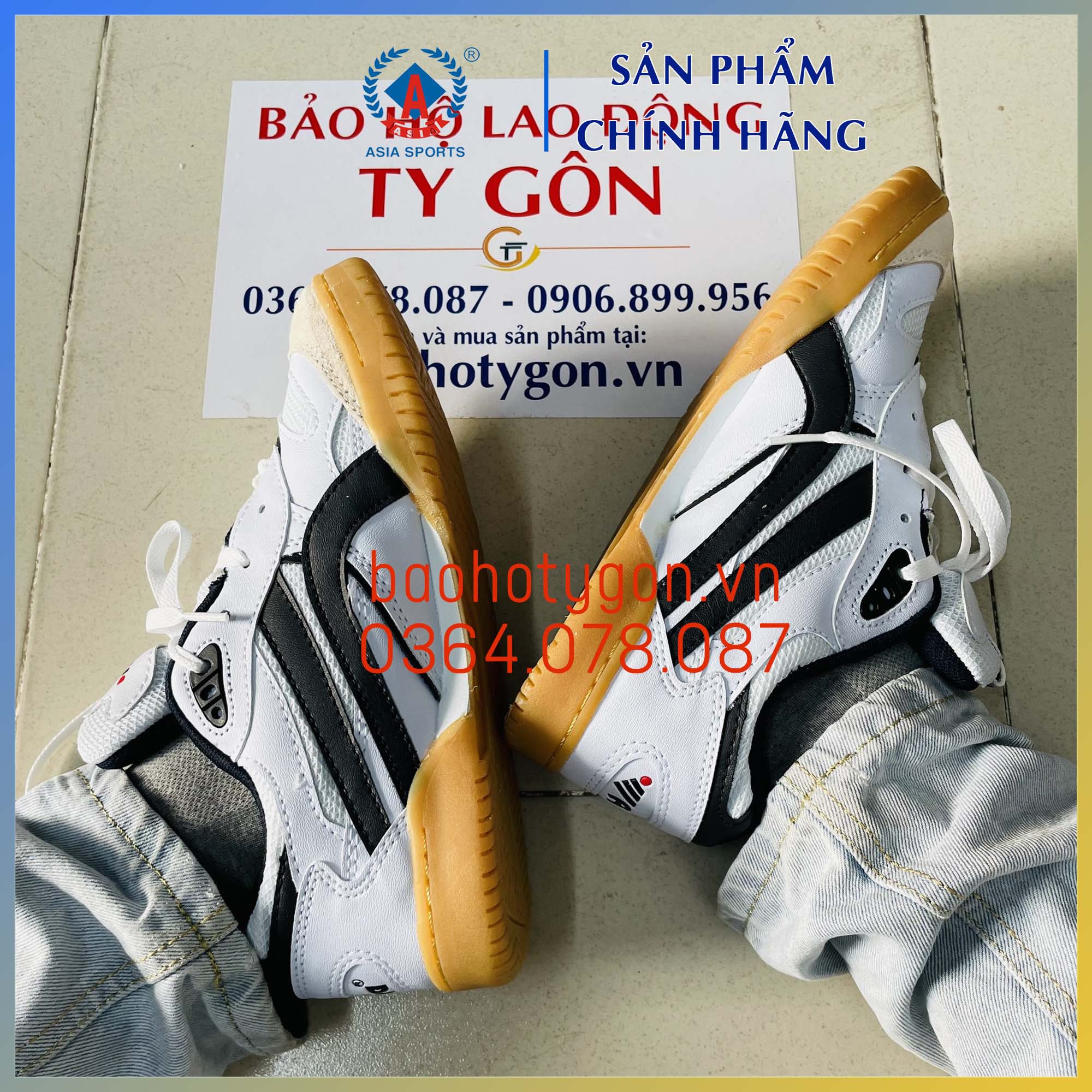 Giày thể dục thể thao giày cầu lông bóng chuyền chạy bộ - Asia sport