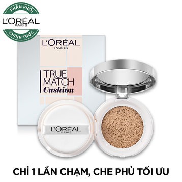 [Hcm]Phấn Nước Kiềm Nhờn L’oreal True Match Cushion Silky Foundation #Tông N1 - G1