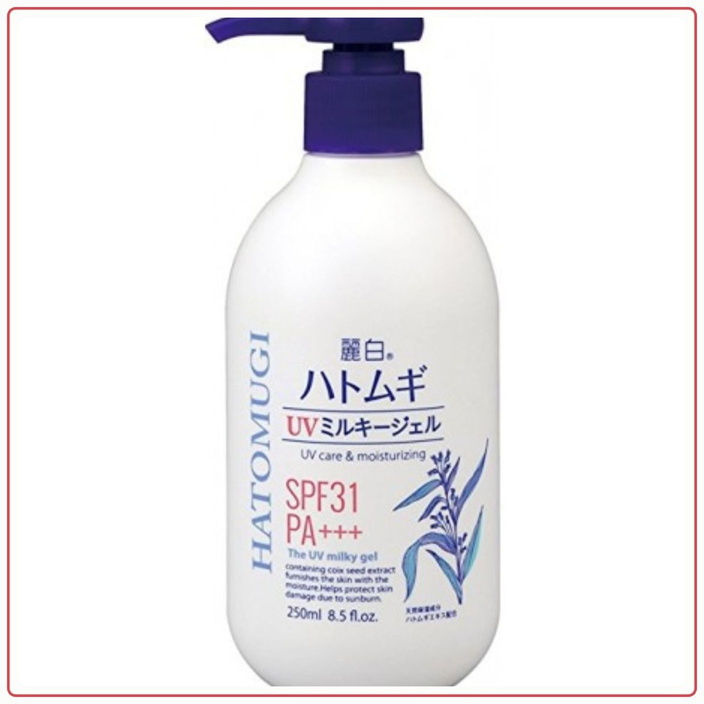 SỮA DƯỠNG THỂ CHỐNG NẮNG NHẬT BẢN Hatomugi SPF31 PA+++ Frorence86 Store