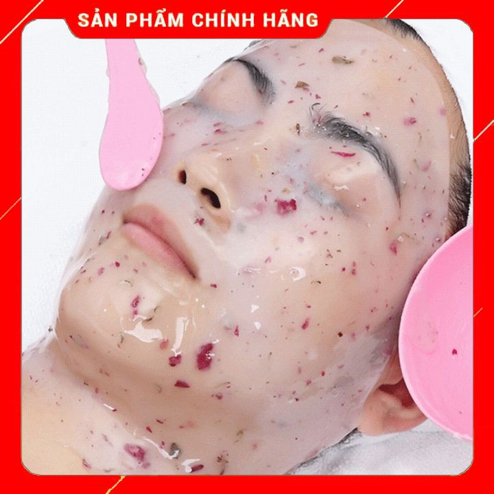 ⚡️Hot Hit⚡️ Bột Mặt Nạ Dẻo Collagen Hoa Hồng Tươi Cao Cấp Cho Spa