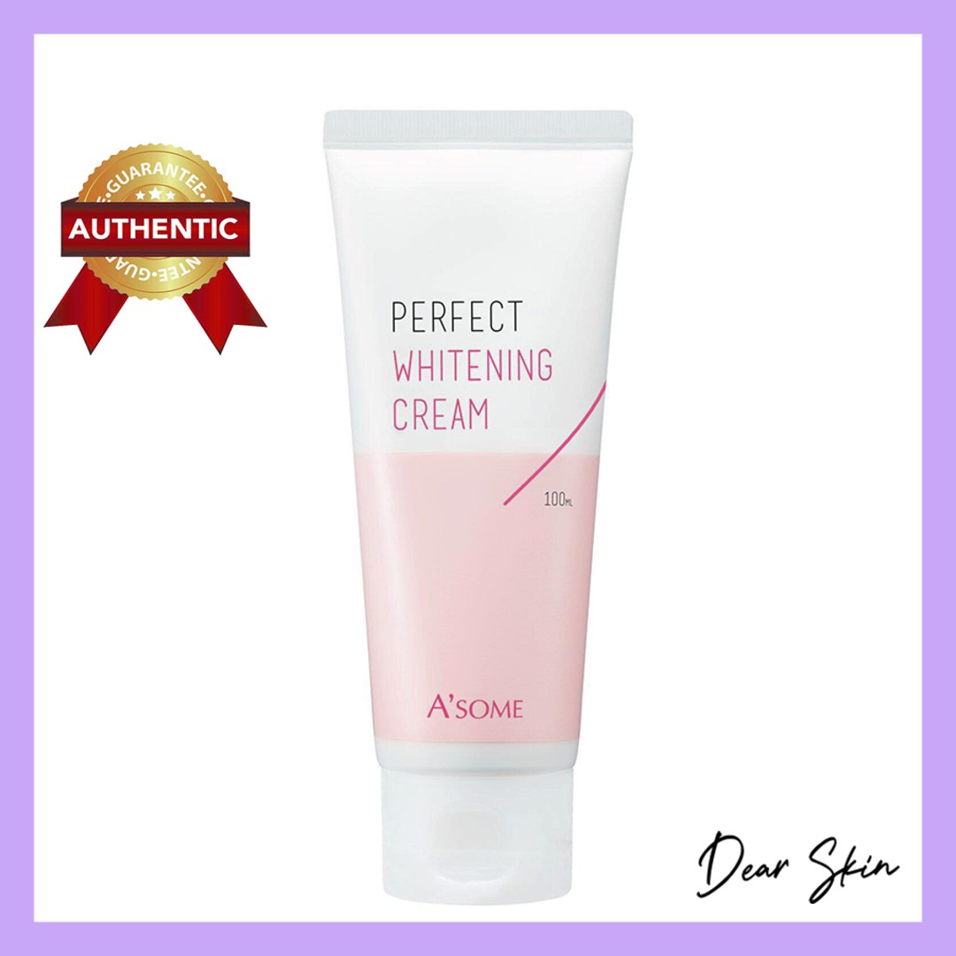 [Hcm][Asome] Perfect Whitening Cream - Bộ "Filter" Trắng Hồng Rạng Rỡ - Kem Dưỡng Trắng Da Nâng Tông Tức - A Some Asome