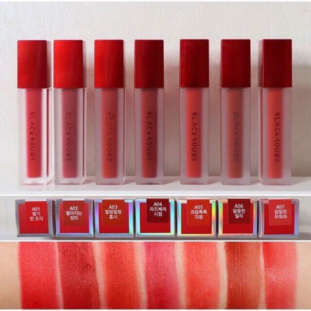 Son Kem Lì Black Rouge Air Fit Velvet Tint Ver 5 Night Series Chất Lượng Đảm Bảo An Toàn Đến Sức Khỏe Người Sử Dụng Cam Kết Hàng Đúng Mô Tả