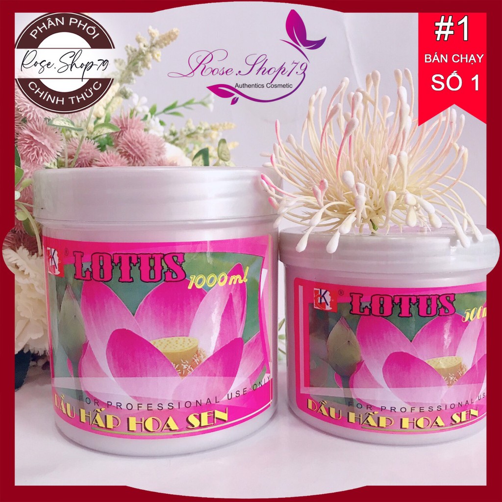 Hấp Dầu Hoa Sen Lotus|1000Ml Chuỗi Cửa Hàng Baby Crush Chuyên Phân Phối Các Sản Phẩm Làm Đẹp Uy Tín Số 1 Tây Nguyên Cam Kết 100% Hàng Chính Hãng Nội Ngoại Nhập