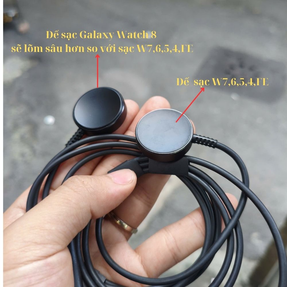 Đế sạc zin chính hãng Samsung Galaxy Watch 8Galaxy Watch FEWatch 7Watch 6/5/4/FE