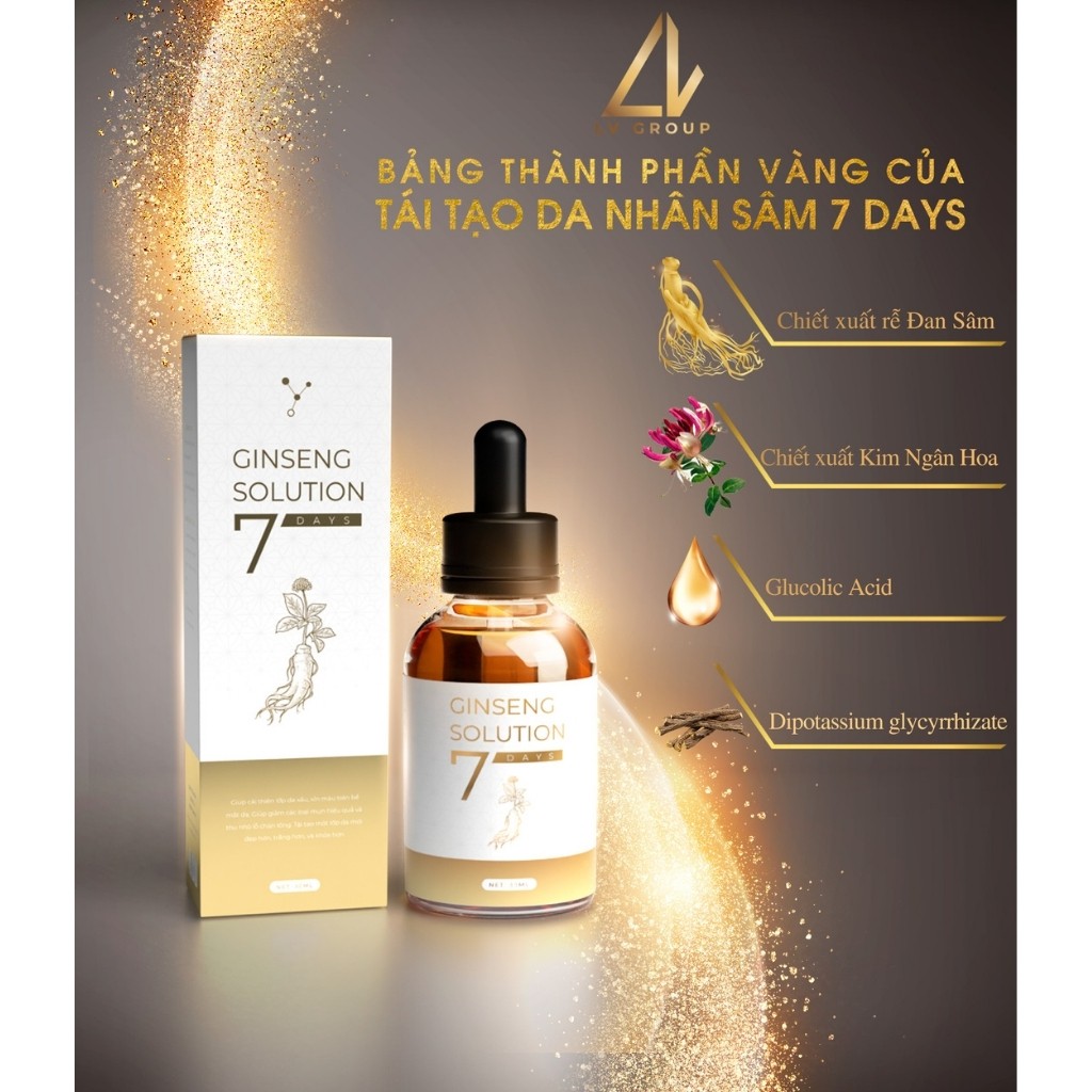 Serum Tái Tạo Da Nhân Sâm 7 Ngày Dr Lacir