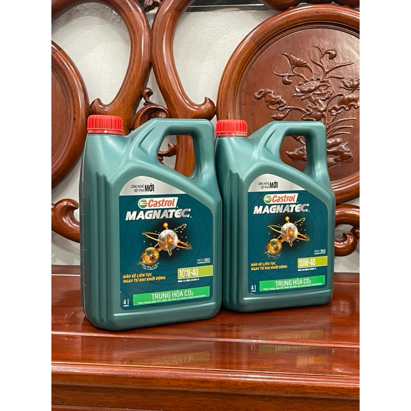 DẦU NHỚT CASTROL 10W40 2023 4L ô tô xe hơi