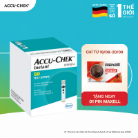 Hộp 50 Que Thử Đường Huyết ACCU-CHEK® Instant