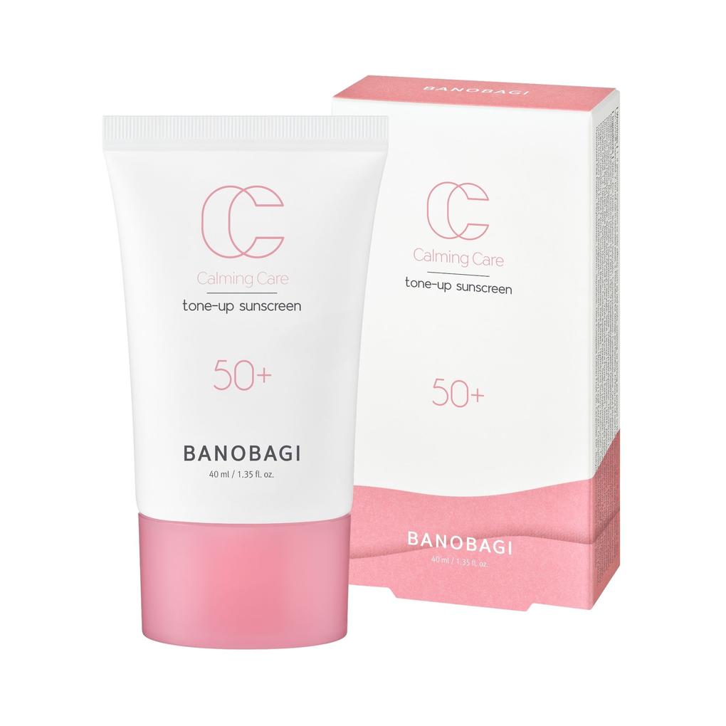 Kem Chống Nắng Cấp Ẩm Nâng Tone Da Banobagi Calming Care Tone - Up Sunscreen Spf 50+ Pa+++